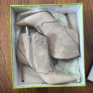 Sam Edelman Western Ankle Boots